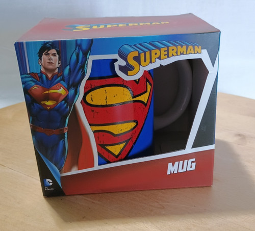 Comic superman logo mug in - superman,