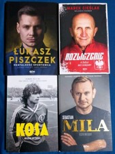 polskie ksiazki, Polska Ksiazka Wywiady- Kosa, Piszczek, Mila, Cieślak komplet 