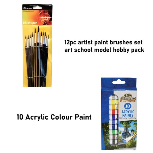 Acrylic paint set tube - acrylic,