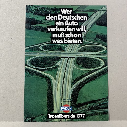 Datsun 1977 folder - 1977, brochure