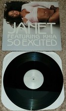 Janet Jackson So Excited Vinyl