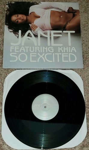 Janet jackson excited vinyl - janet,