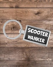 Scooter Wanker Keyring Gift