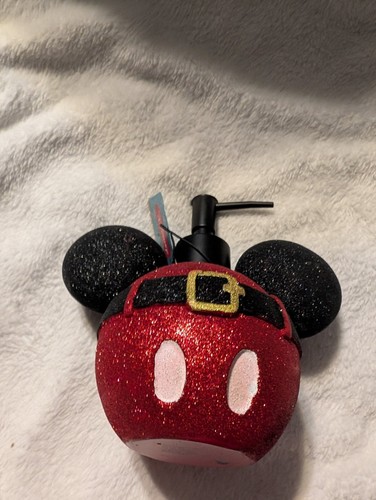 Mickey mouse santa soap - mickey,