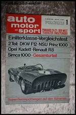 Auto Motor Sport 1/65 DKW F 12
