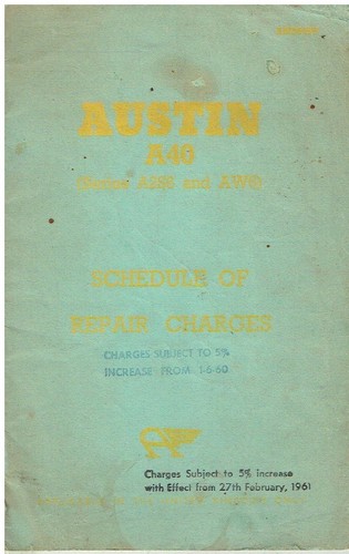 Austin a40 farina - a40, saloon