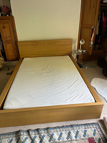 Ikea sultan lade double bed - lade,
