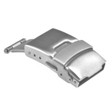 Deployment clasp steel brushed