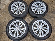 VW Sharan MK2 7N 2010 - 2015 Set of 17" Alloys Alloy Wheels and Free Tyres