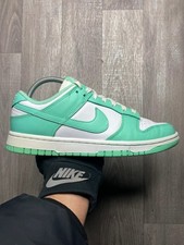 Green And White Nike Dunks