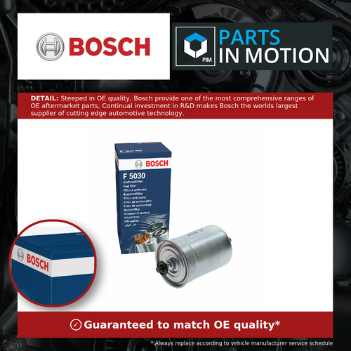 Fuel filter fits bmw bosch - fuel,