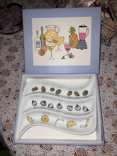 Porcelain olive dish margarita - olive,
