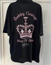 BOBBY GEORGE HAND SIGNED BLACK