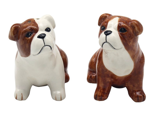 English bulldog salt pepper - english,