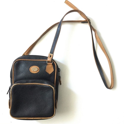 Rare vintage black leather - vintage,