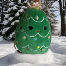 Squishmallow 4.5-5” Carol The Christmas Tree Holiday Plush Kellytoy (Retired)
