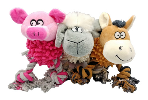 Farmyard animal rope - animal, soft