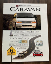 1995 Dodge Caravan - Vintage 12-Page Dealer Sales Brochure Catalog - CLEAN NM