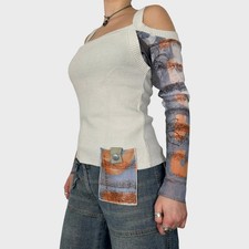 Cop Copine Bi-Material Long