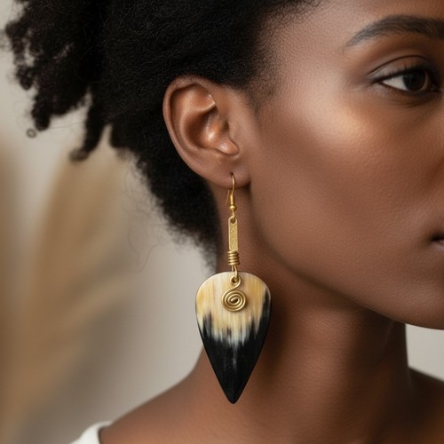 Handcrafted african bone - handcrafted,