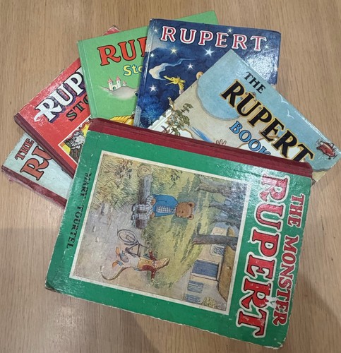 Rare vintage rupert the - 6, bear