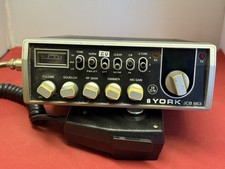 York JCB 863 CB Radio UK FM with EU Band Fitted (Working Order)