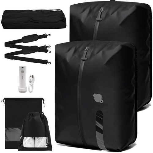 Vacuum travel bags with - bags,