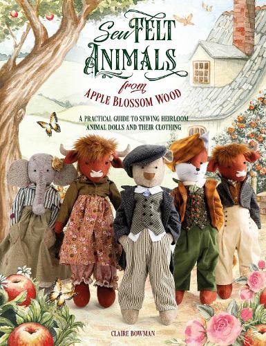 Sew felt animals from - felt, apple