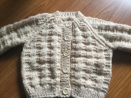 Hand knitted baby cardigans - baby,