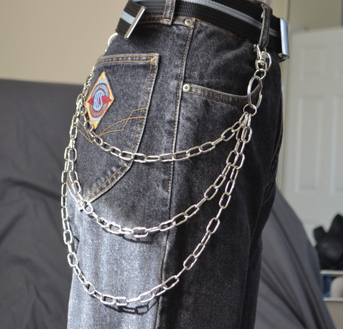 Triple wallet chain with - with, o