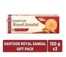 3 X 150g SANTOOR  ROYAL SANDAL