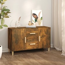 Sideboard Storage Cupboard Cabinet Buffet Highboard Engineered Wood vidaXL