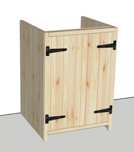 Pine rustic farmhouse - pine,