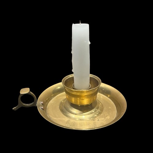 Vintage brass chamber - brass,