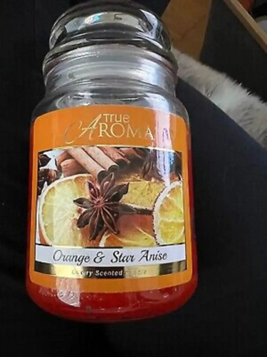 Orange and star - orange, mason