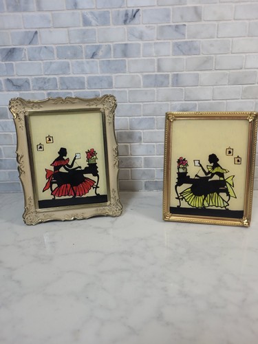 Pair silhouette reverse - silhouette,