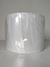 New Dunelm White Textured Drum Light Shade