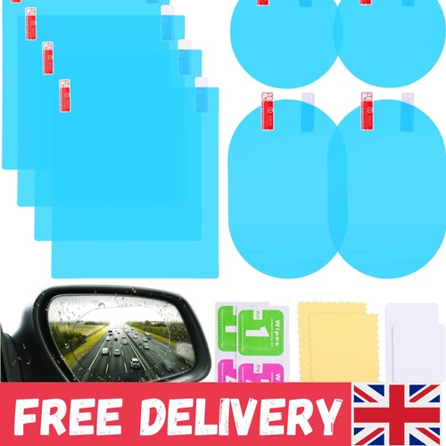Piece anti fog rearview - 8-piece, anti-fog