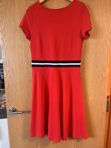 Hobbs dress vibrant red - hobbs,