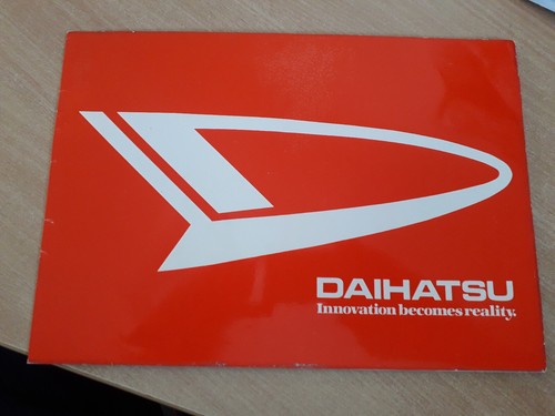 Daihatsu range sales brochure - daihatsu,