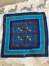 VTG 80’s Jane Shilton Made In Italy Square Scarf. MR18340