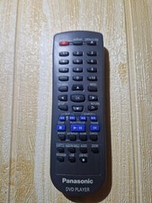 Panasonic N2QAYA000015 Black DVD Player Remote Control for DVD-S48 & DVD-S68