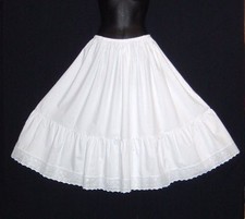 Vintage style White Cotton