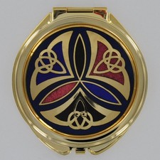 Round Mirror Compact Polished