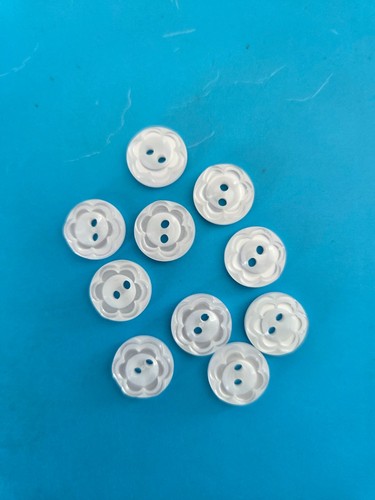 Clear white flower - x,