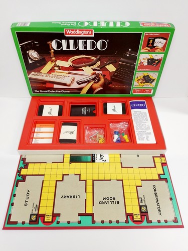 Vintage 1983 cluedo - cluedo, the