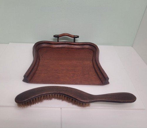 Antique edwardian wooden crumb - edwardian,