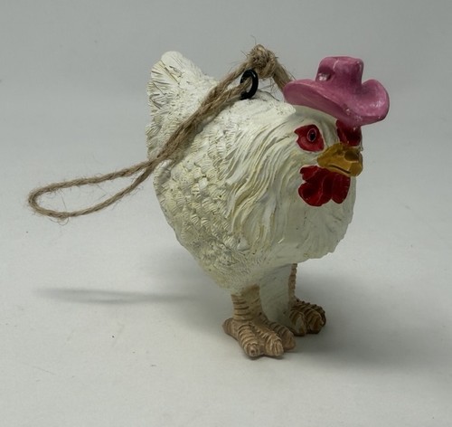 White chicken hen - hen, with