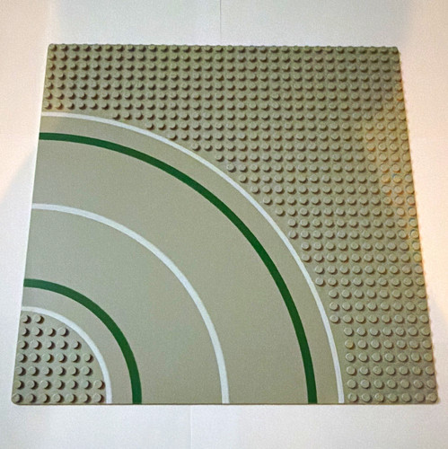 Lego road baseplate curve - road,