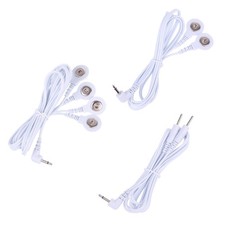TENS Unit Replacement Electrode Lead Wires Cables Plug In TENS Machine